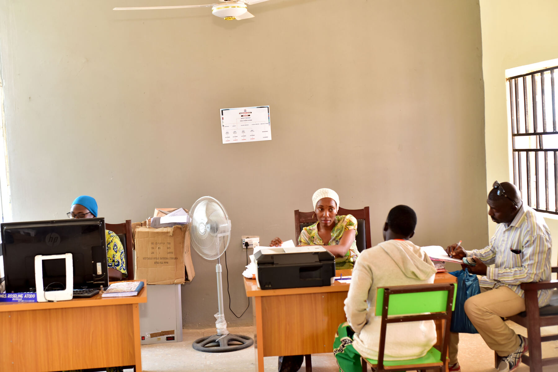 College administrative office